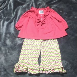 True Brand Christmas outfit size 12M